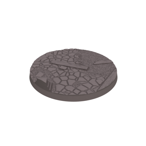 Cobblestone Ruins Round Bases