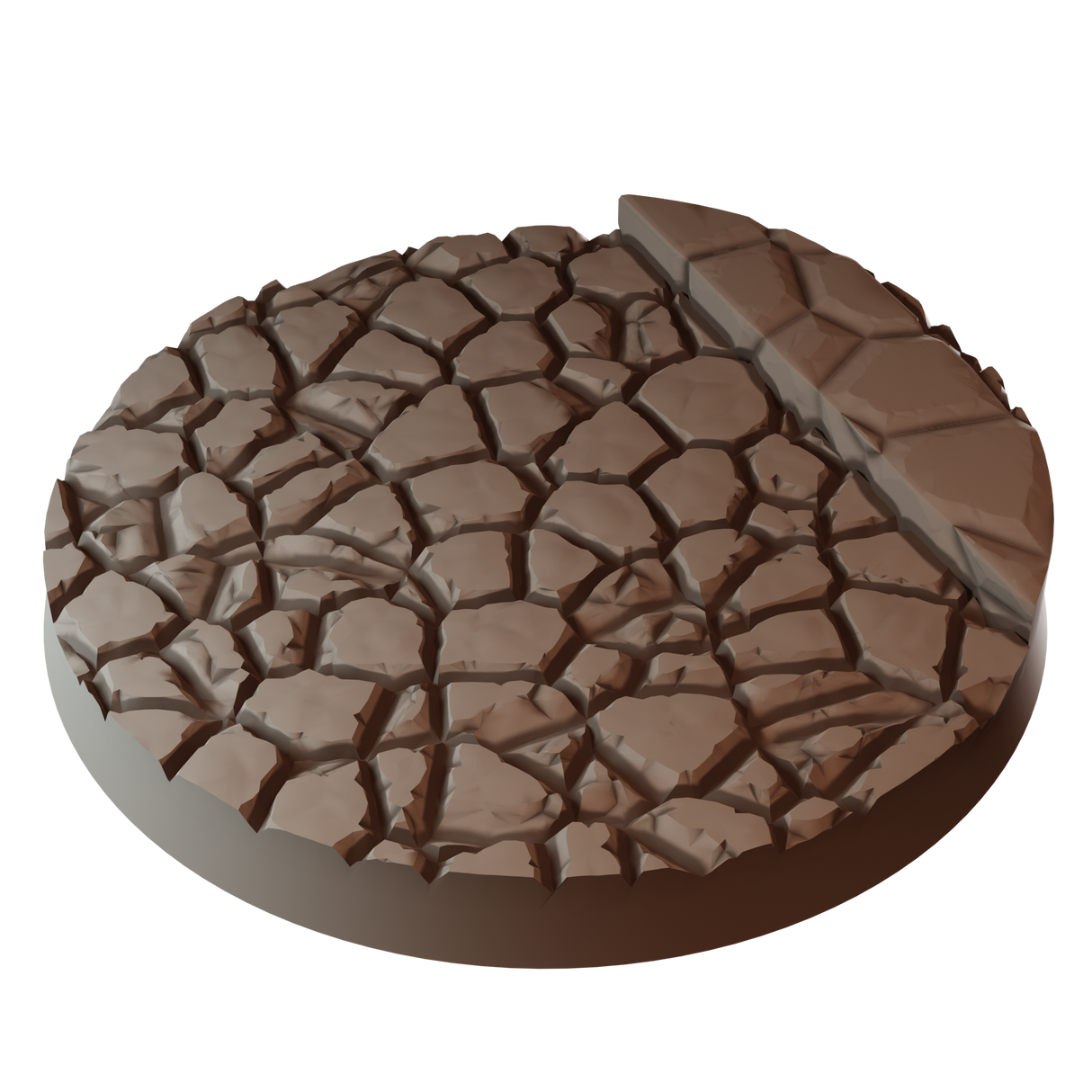 65mm Cobblestone Round Bases (Set of 5)