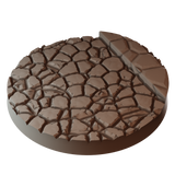 65mm Cobblestone Round Bases (Set of 5)