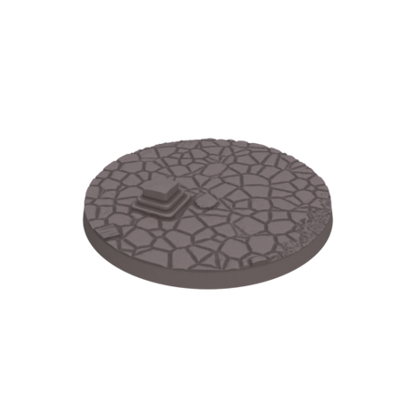 65mm Cobblestone Ruins Round Bases (Set of 5)