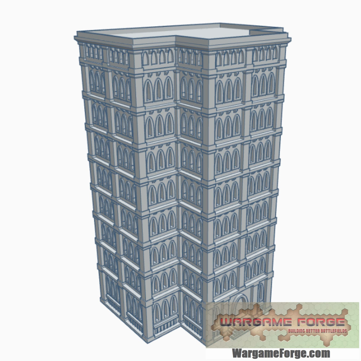 6mm / 8mm Gothic Building Mega Bundle (131 STLs)