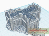 6mm / 8mm Gothic Ruins Mega Bundle (100 STLs)