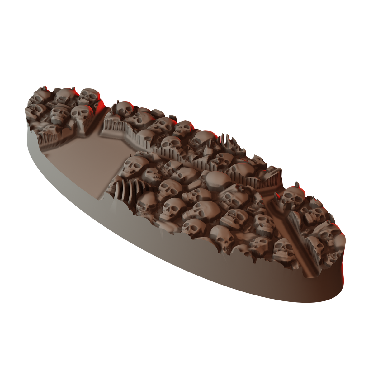 Skulls Round Bases