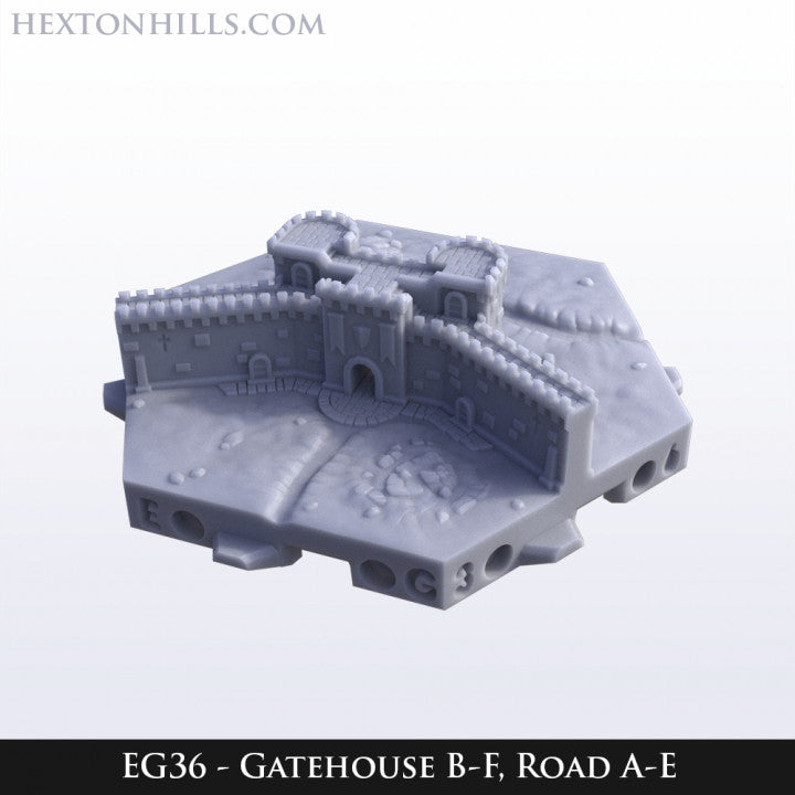 Hexton Hills Epic Cities Great Wall Set 02 (31 STLs)