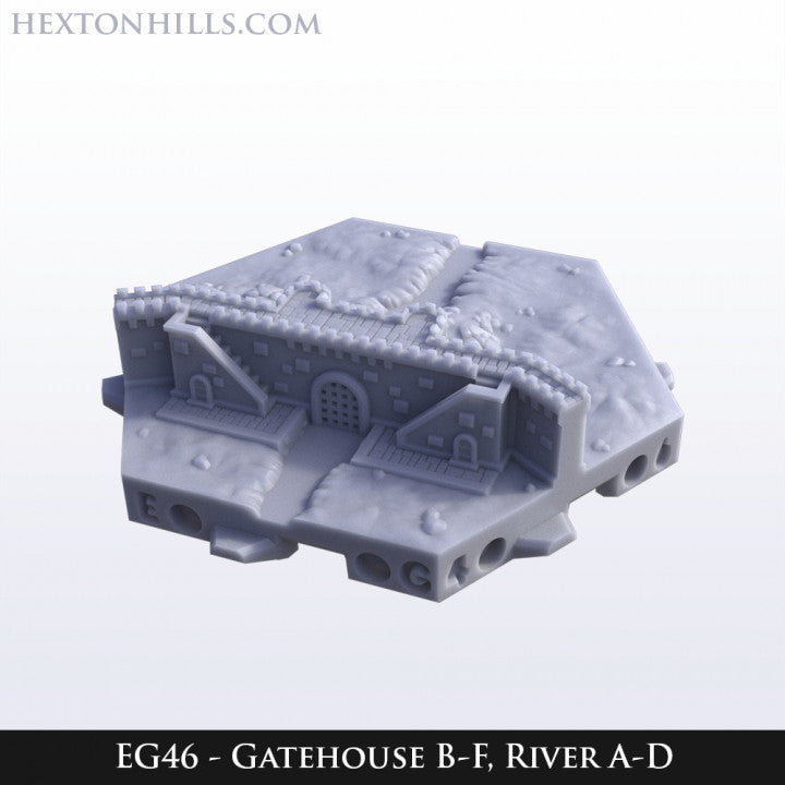 Hexton Hills Epic Cities Great Wall Set 02 (31 STLs)