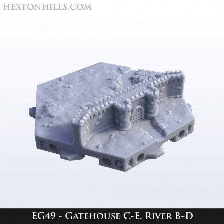 Hexton Hills Epic Cities Great Wall Set 02 (31 STLs)