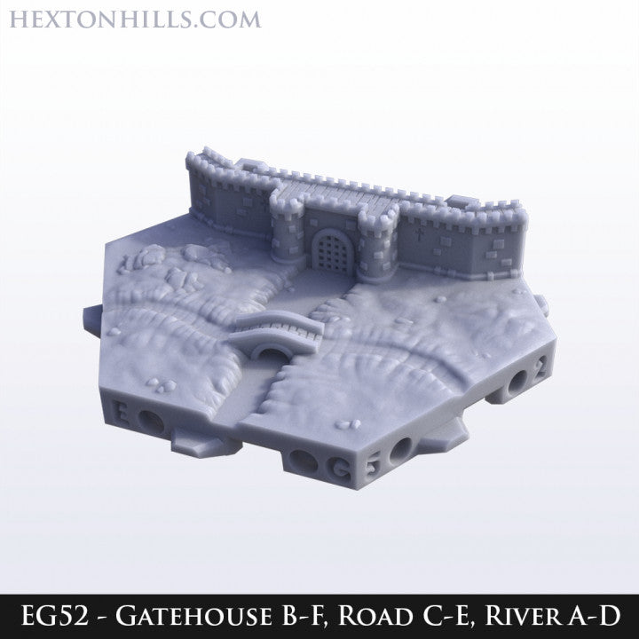 Hexton Hills Epic Cities Great Wall Set 02 (31 STLs)