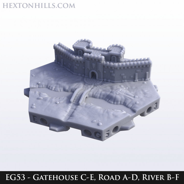 Hexton Hills Epic Cities Great Wall Set 02 (31 STLs)