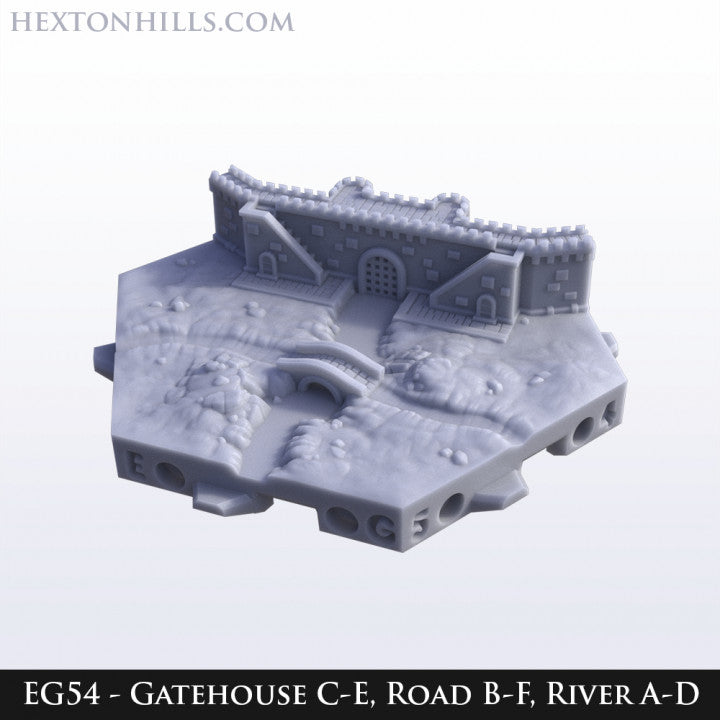 Hexton Hills Epic Cities Great Wall Set 02 (31 STLs)