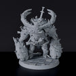 Fantasy miniatures of elf beast The Mossmonger - dedicated set to Everdark Elves army for Bloodfields