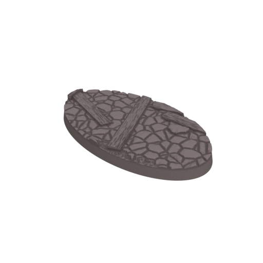 Cobblestone Ruins Round Bases