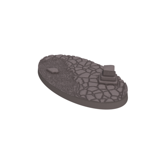 Cobblestone Ruins Round Bases