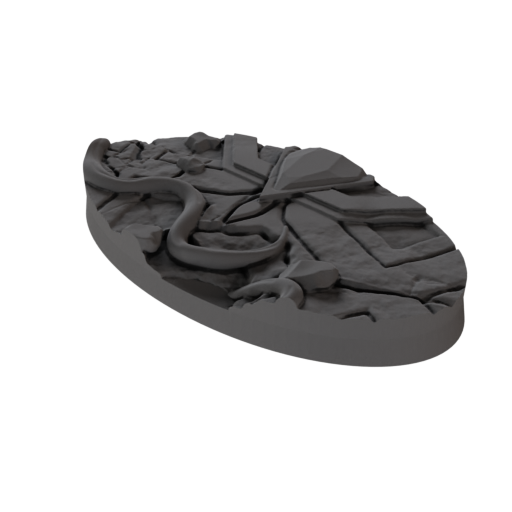 Jungle Round Bases