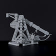 Fantasy miniatures of knights warmachine Trebuchet - dedicated set to army for Bloodfields