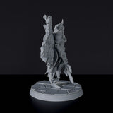 Dedicated set for Bloodfields Mercenaries army - fantasy miniature of flying warrior Blaze the Exile with spear