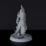 Dedicated set for Bloodfields Mercenaries army - fantasy miniature of pirate beast Sayl the Drowner with anchor