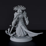 Fantasy miniature of sea beast Sayl the Drowner for Bloodfields tabletop RPG game