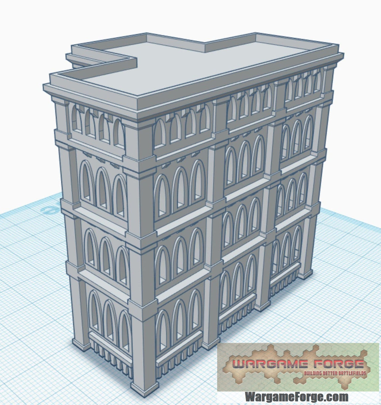 6mm / 8mm Gothic Building Mega Bundle (131 STLs)