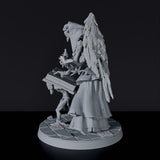 Miniature of magic demons warlock Lostrotos -  Demonic Kingdom dedicated set for Bloodfields tabletop wargame