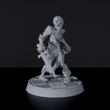 Dedicated set for Bloodfields Gravehaunt Vampires army - fantasy miniature of Zombies warriors with axe and sword