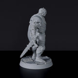 Dedicated set for Bloodfields Gravehaunt Vampires army - fantasy miniature of The Silent One vampire fighter with sword