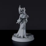 Dedicated set for Bloodfields Undead Dominion army - fantasy miniature of undead warrior with scythe Deadslash