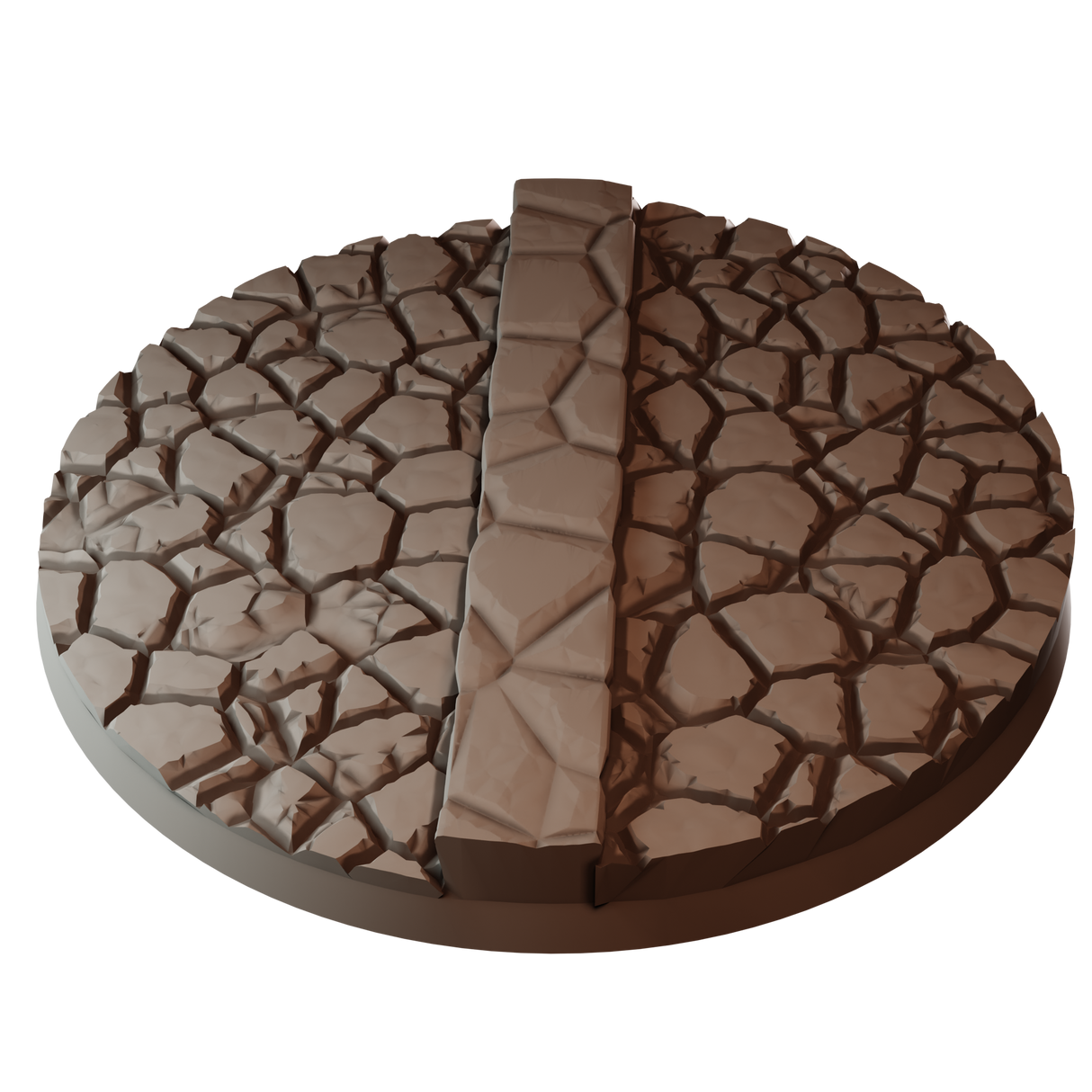 80mm Cobblestone Round Bases (Set of 4)