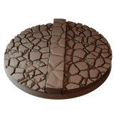 80mm Cobblestone Round Bases (Set of 4)