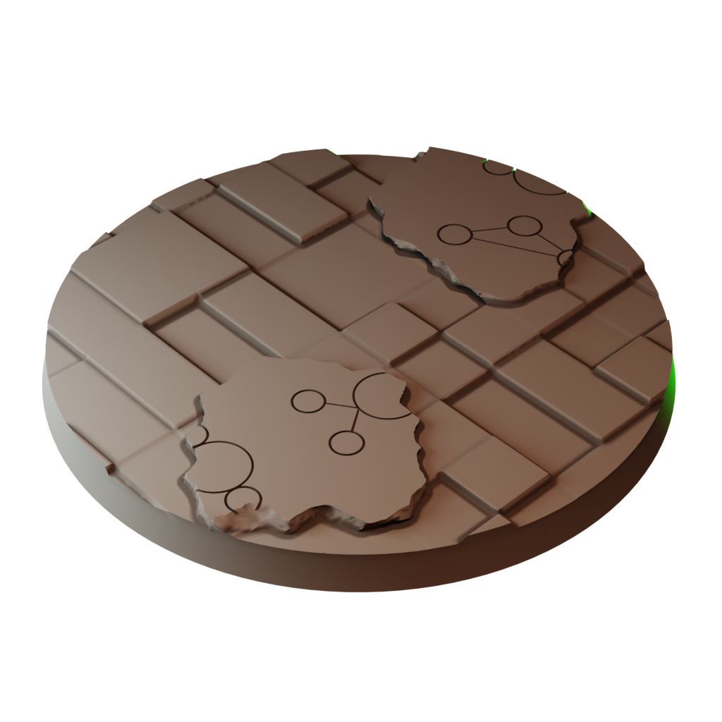 Ancient Horror Round Bases