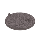 80mm Cobblestone Ruins Round Bases (Set of 4)