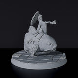 Dedicated set for Bloodfields Mythborn Yokai army - fantasy miniature of asian fighter Hori Mizu