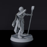 Dedicated set for Bloodfields Gods of Sun and Sand army - fantasy miniature of sorcerer with staff Un-Nefer Curse Apostole