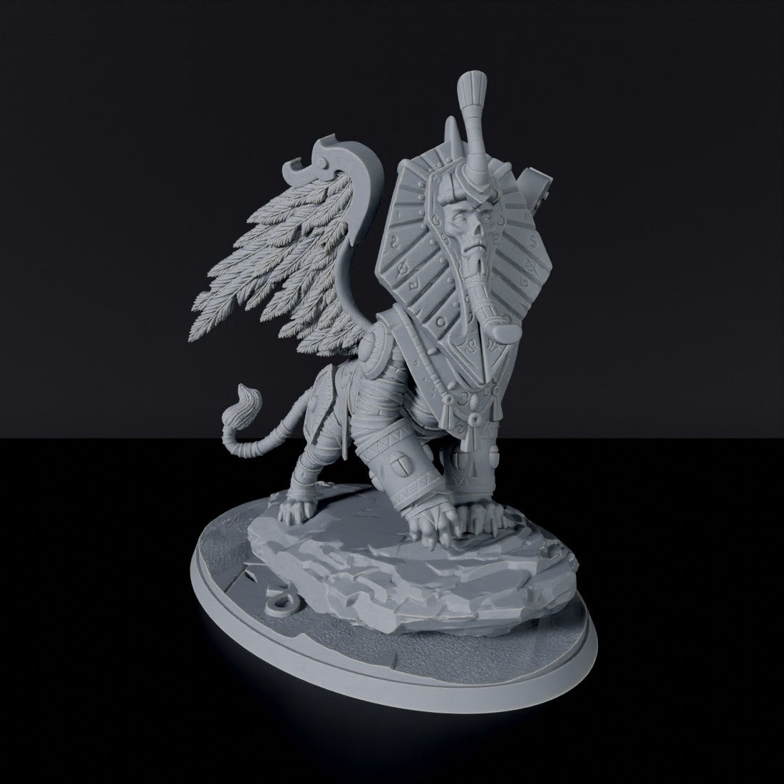 Fantasy miniatures of egyptian flying beast Aarogan Wisdom Of Ur - Bloodfields Gods of Sun and Sand army