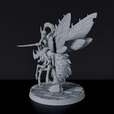 Miniature of elf Dardena on B'znar - Everdark Elves dedicated set for Bloodfields tabletop wargame