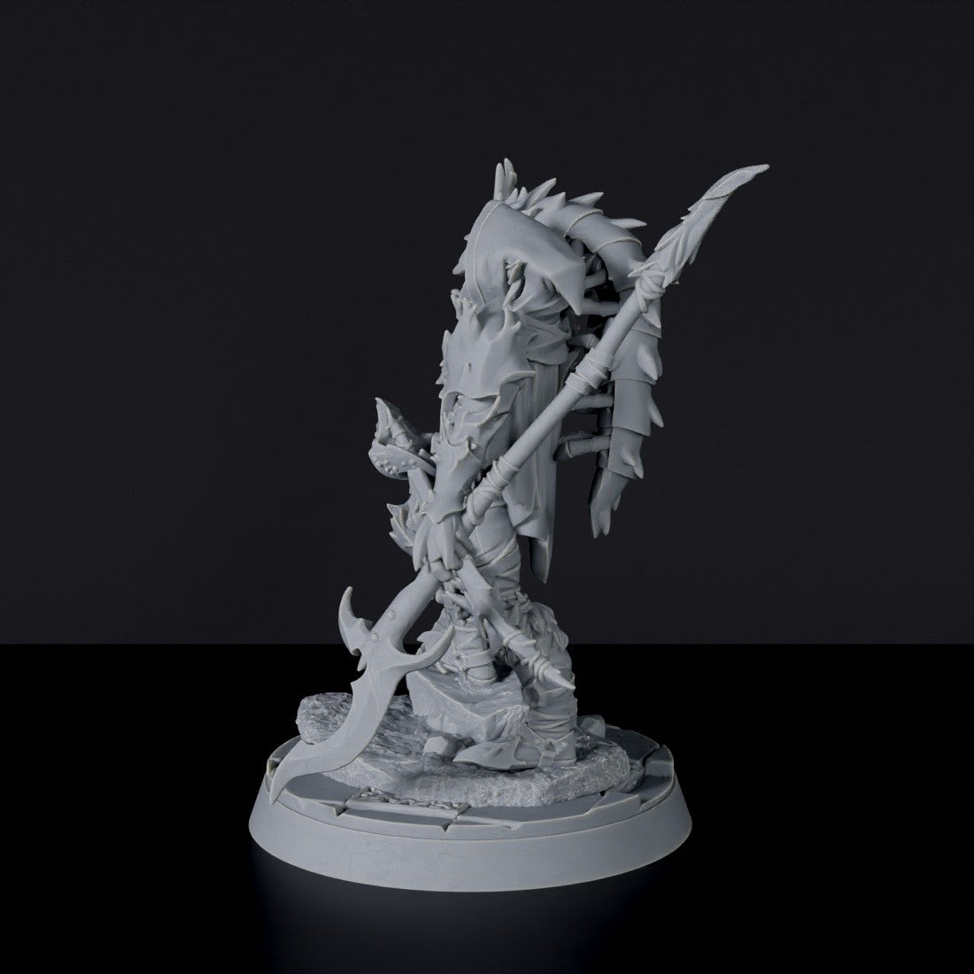 Miniature of elf Vagar Her'hatog - Everdark Elves dedicated set for Bloodfields tabletop wargame