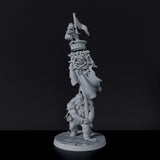 Fantasy miniatures of pirate ogre Kush Mastbearer - dedicated set to army for Bloodfields tabletop RPG game