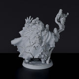 Fantasy miniature of magic pirate ogre shaman Shooshaka Jungle Hag for Bloodfields tabletop RPG game