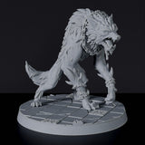 Dedicated set for Bloodfields Beastshape Tribe army - fantasy miniatures of Mo Ris werewolf warrior