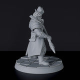 Dedicated set for Bloodfields Beastshape Tribe army - fantasy miniatures of Brutus the General warrior werewolf with hammer