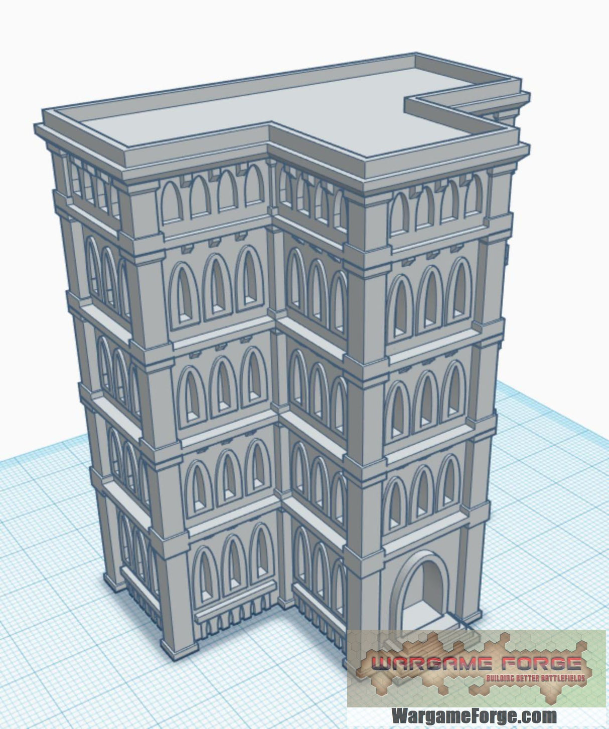 6mm / 8mm Gothic Building Mega Bundle (131 STLs)