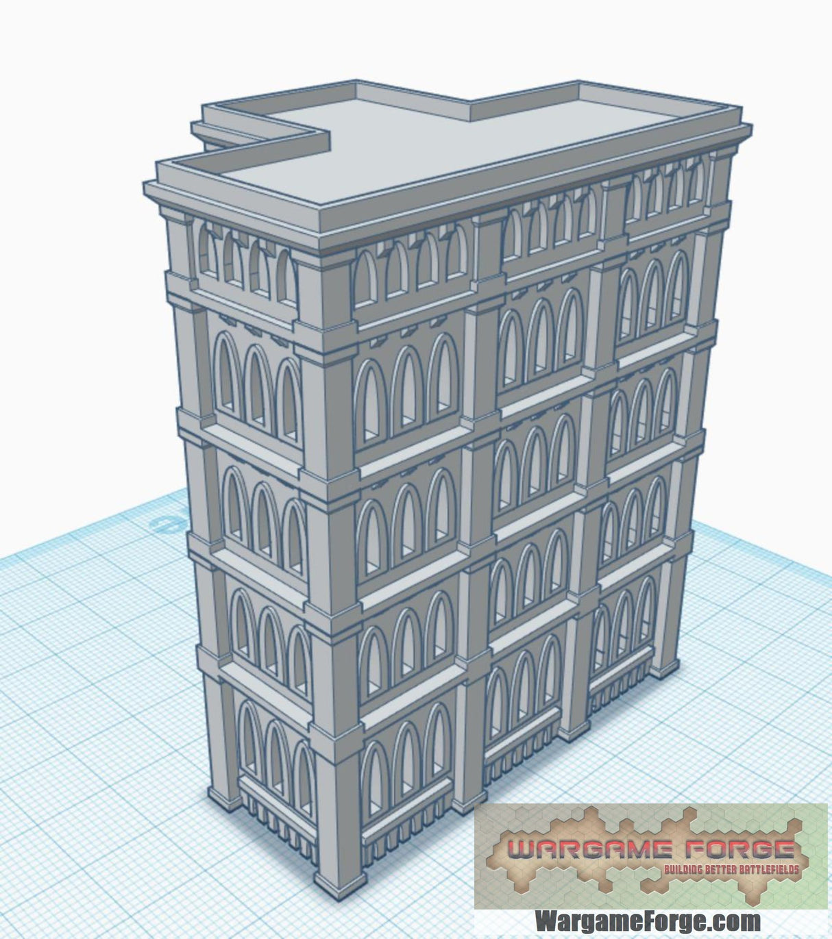 6mm / 8mm Gothic Building Mega Bundle (131 STLs)