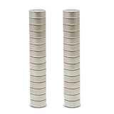 1/4" x 3/32" (6.4mm x 2.5mm) Base Disc Magnets (30)