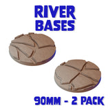 90mm River Round Bases (Set of 2)