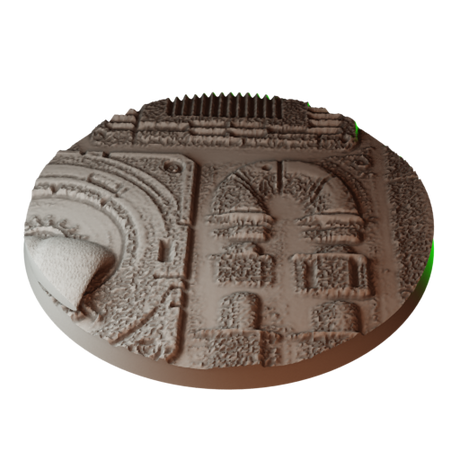 90mm Sci-fi Horror Round Bases (Set of 2)