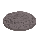 90mm Cobblestone Ruins Round Bases (Set of 2)