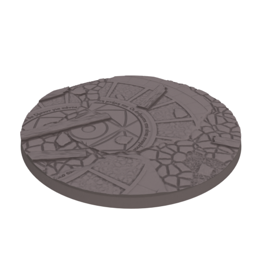 Cobblestone Ruins Round Bases