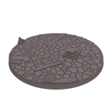 90mm Cobblestone Ruins Round Bases (Set of 2)