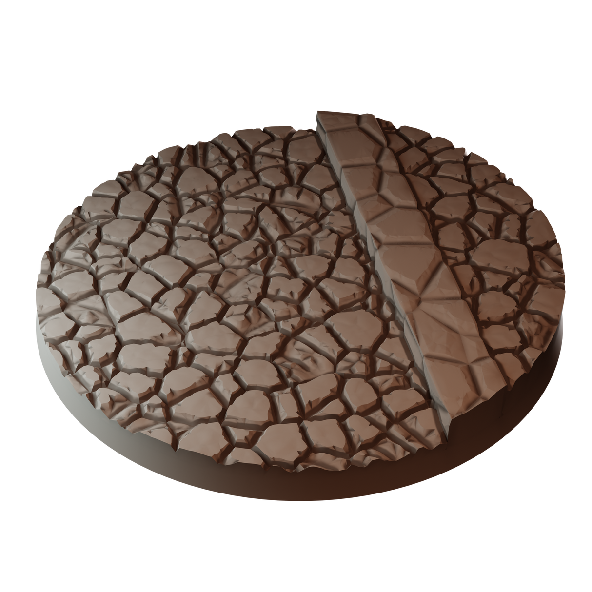 90mm Cobblestone Round Bases (Set of 2)