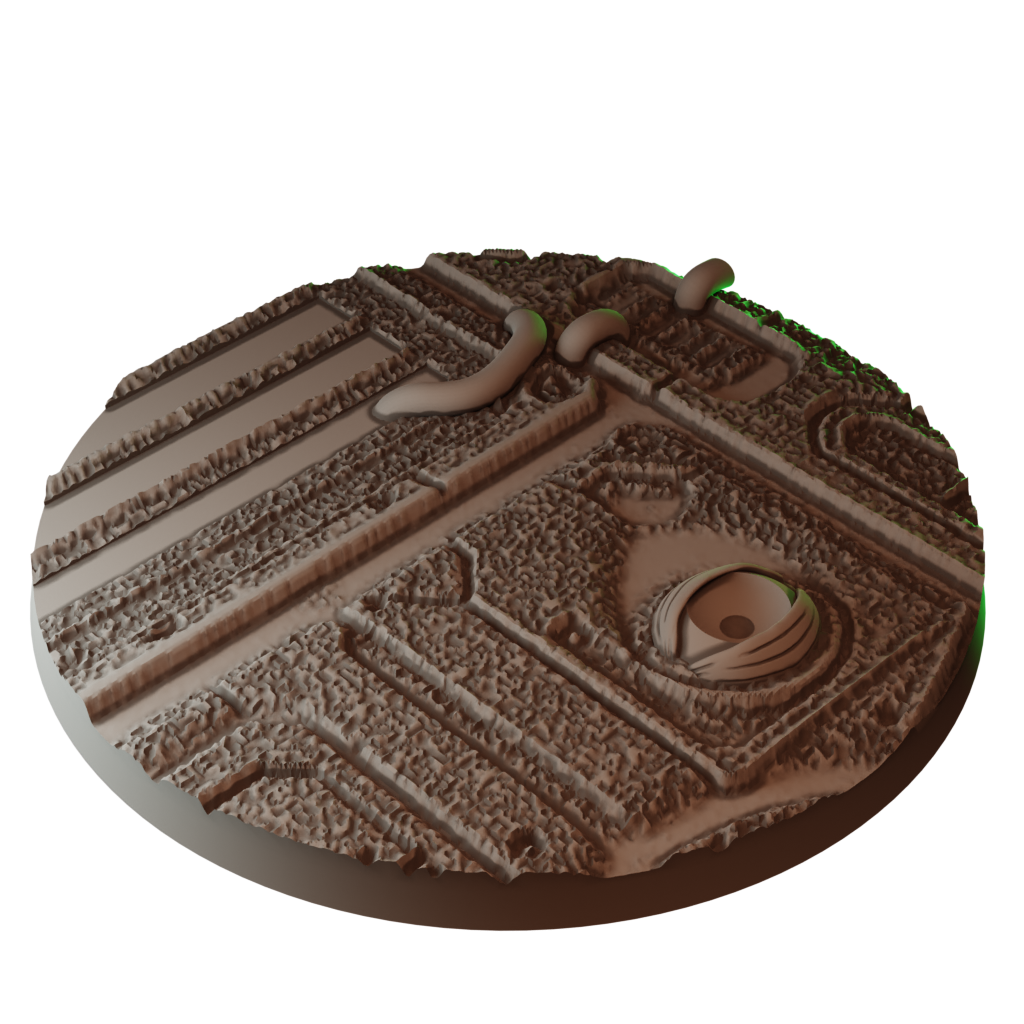 Sci-fi Horror Round Bases