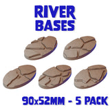 90x52mm River Round Bases (Set of 5)